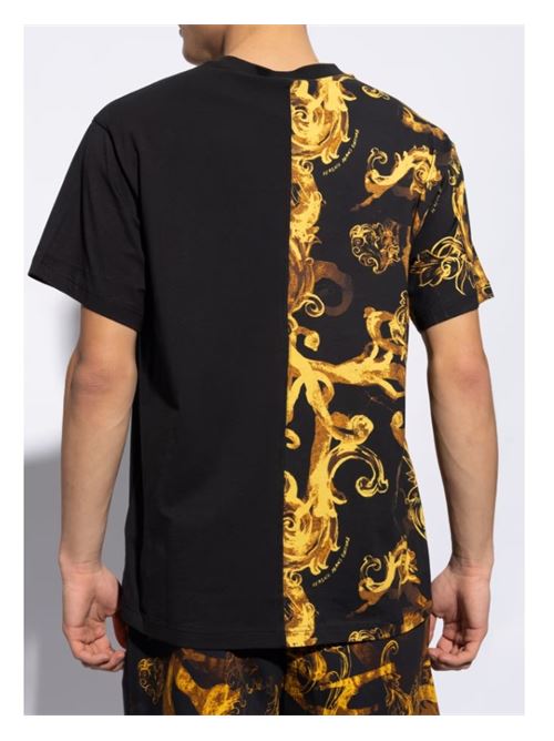 r pkt contrast t-shirt VERSACE JEANS COUTURE | 76GAH611 JS287.G89